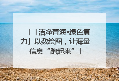 「洁净青海•绿色算力」以数绘图，让海量信息“跑起来”
