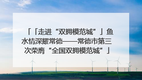 「走进“双拥模范城”」鱼水情深耀常德——常德市第三次荣膺“全国双拥模范城”