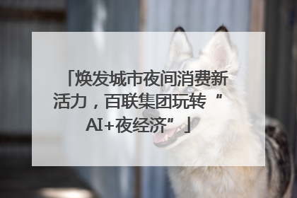 焕发城市夜间消费新活力，百联集团玩转“AI+夜经济”