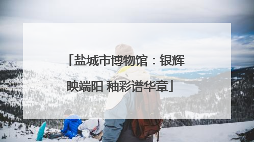 盐城市博物馆：银辉映端阳 釉彩谱华章