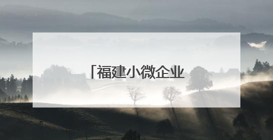 福建小微企业质量跃升记
