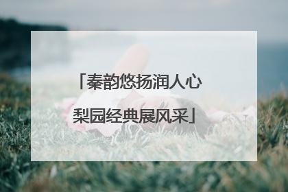 秦韵悠扬润人心 梨园经典展风采