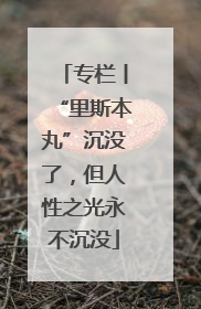 专栏丨“里斯本丸”沉没了，但人性之光永不沉没