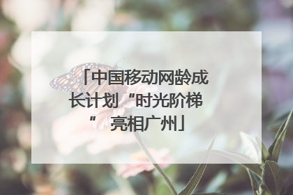 中国移动网龄成长计划“时光阶梯” 亮相广州