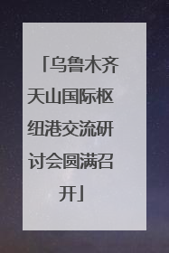 乌鲁木齐天山国际枢纽港交流研讨会圆满召开