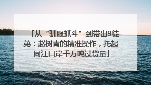 从“驯服抓斗”到带出9徒弟：赵树青的精准操作，托起同江口岸千万吨过货量