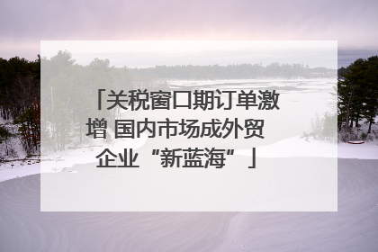 关税窗口期订单激增 国内市场成外贸企业“新蓝海”