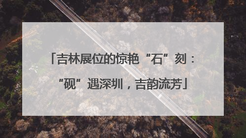 吉林展位的惊艳“石”刻：“砚”遇深圳，吉韵流芳