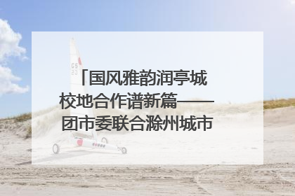 国风雅韵润亭城 校地合作谱新篇——团市委联合滁州城市职业学院助力传统文化“破圈”绽放