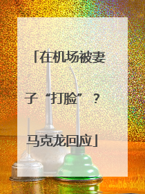 在机场被妻子“打脸”？马克龙回应