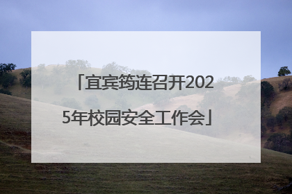宜宾筠连召开2025年校园安全工作会