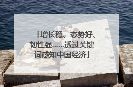 增长稳、态势好、韧性强……透过关键词感知中国经济