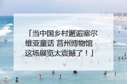 当中国乡村邂逅塞尔维亚童话 莒州博物馆这场展览太震撼了！