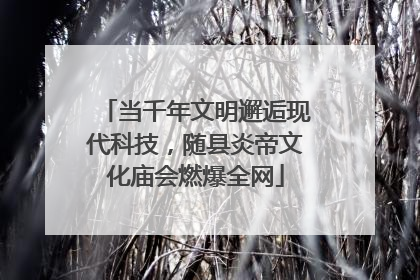 当千年文明邂逅现代科技，随县炎帝文化庙会燃爆全网