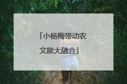 小杨梅带动农文旅大融合