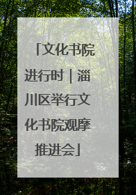 文化书院进行时｜淄川区举行文化书院观摩推进会