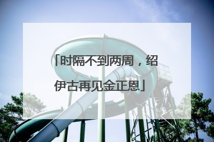 时隔不到两周，绍伊古再见金正恩