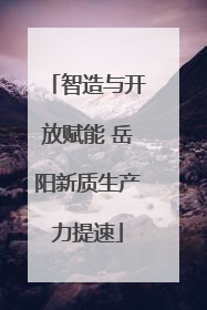 智造与开放赋能 岳阳新质生产力提速