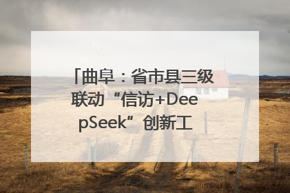曲阜：省市县三级联动“信访+DeepSeek”创新工作新闻发布会举行