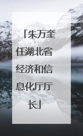 朱万奎任湖北省经济和信息化厅厅长