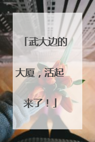 武大边的大厦，活起来了！