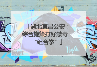 湖北宜昌公安：综合施策打好禁毒“组合拳”