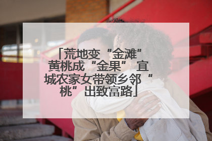 荒地变“金滩” 黄桃成“金果” 宜城农家女带领乡邻“桃”出致富路