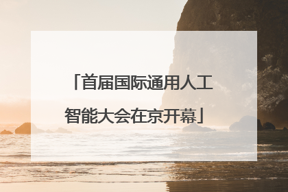 首届国际通用人工智能大会在京开幕