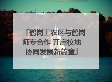 鹤岗工农区与鹤岗师专合作 开启校地协同发展新篇章