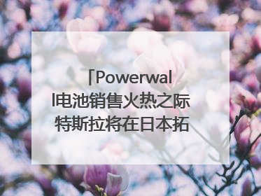Powerwall电池销售火热之际 特斯拉将在日本拓展虚拟电厂业务